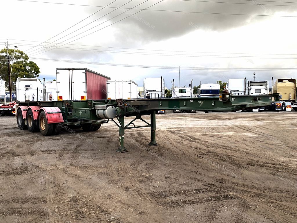 1979 Haulmark TriAxle Skel Trailer **NEW AXLES** Truck, Trailer