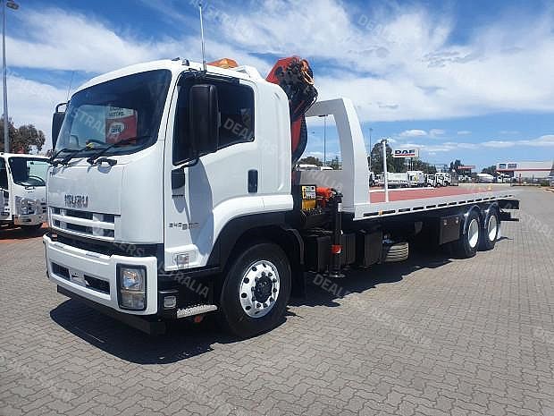 2014 Isuzu Fvy 240-300 6X4 Auto Tilt/Slide And Crane For Sale In WA ...