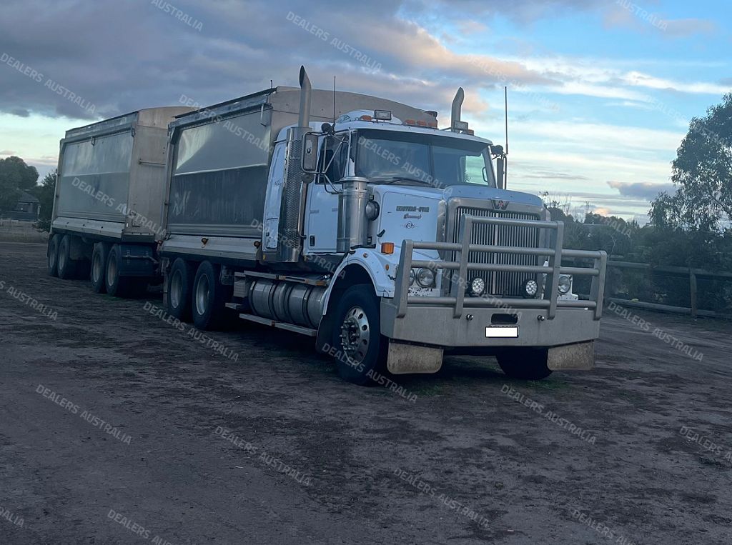 2006 Western Star 4800 6x4 Tipper with 2002 TEFCO 4 Axle Dog Trailer ...