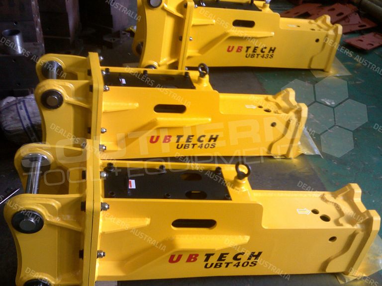 how does work hydraulic breaker Hydraulic Breaker Excavator Silence UBTECH UBT200S Rock