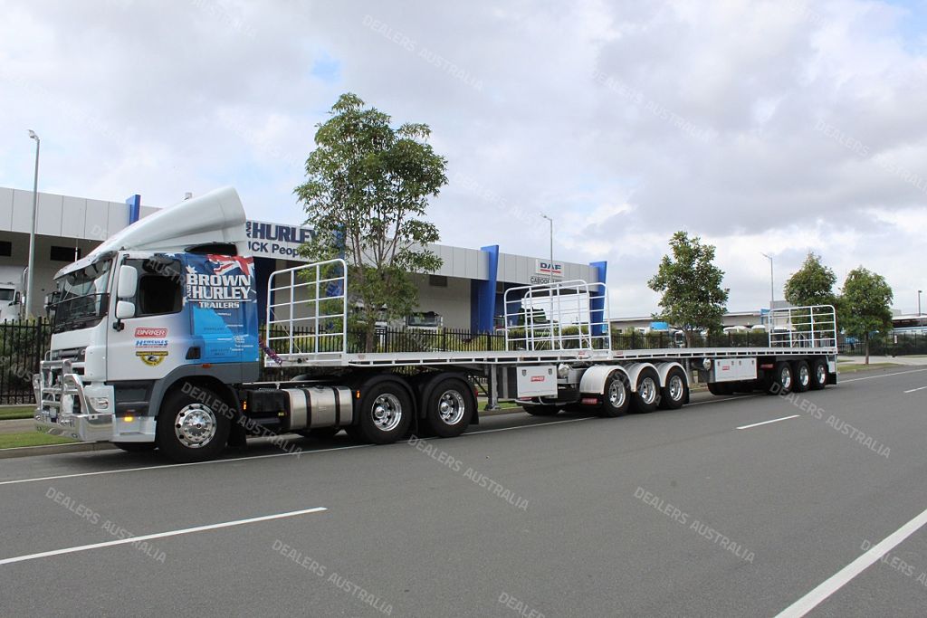 New Barker B Double Flat Top For Sale In QLD #73047-ual | Truck Dealers ...