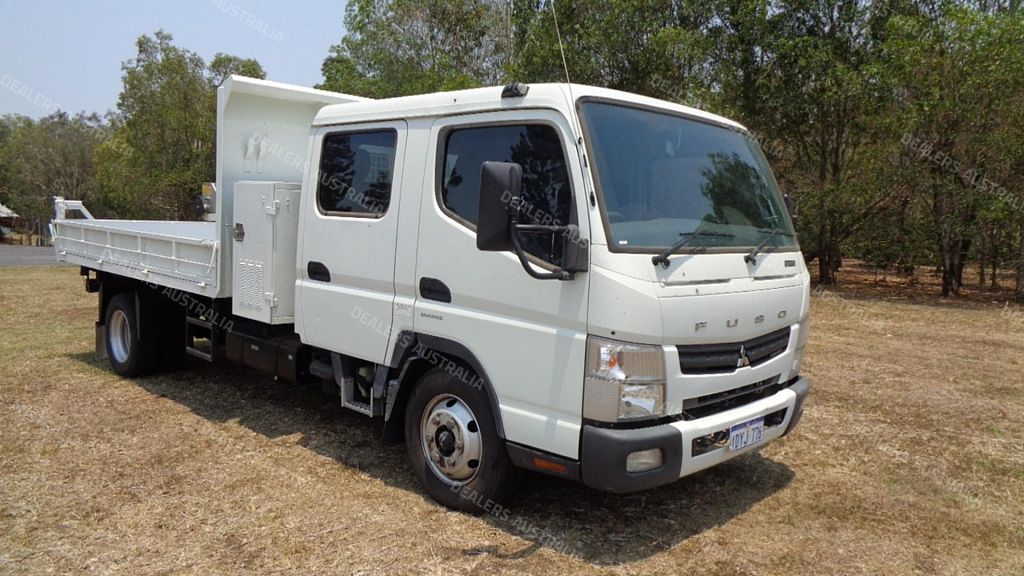 2012 Fuso Canter 815 Wide Dual Cab Tipper for sale in QLD #U2267 ...