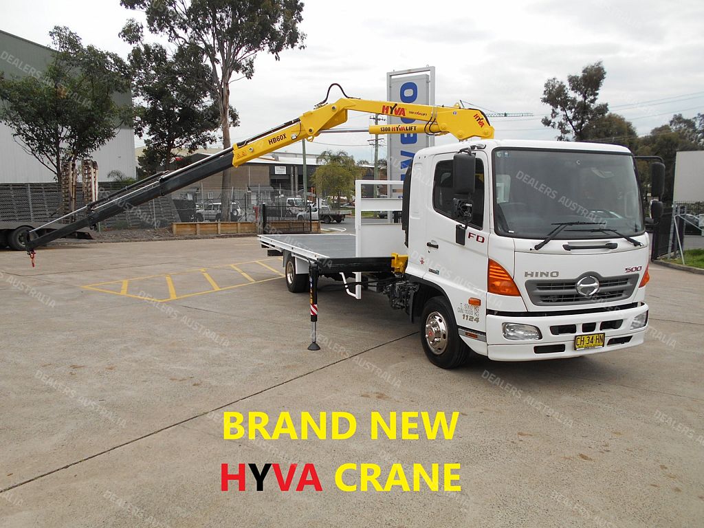 2016 Hino FD 5001124 CRANE TRUCK for sale in NSW 76T00JK Truck